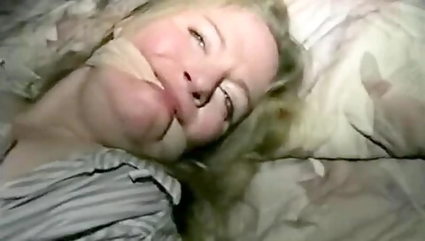 Mature Tied & Gagged At Home
