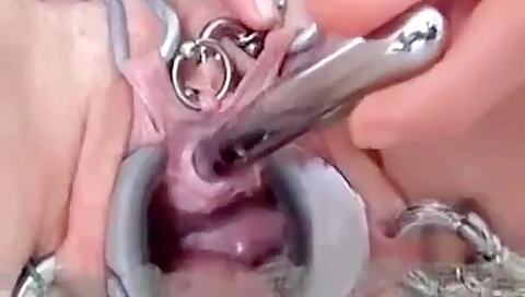 Spread Cunt Gets Peehole Fucked